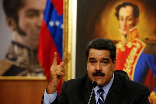  Tổng thống Venezuela Nicolas Maduro Ảnh: REUTERS 