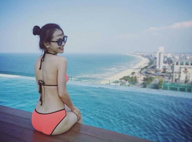 Hot girl Viet khoe dang chao he cung bikini hinh anh 7