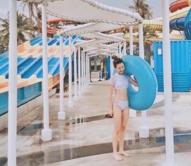 Hot girl Viet khoe dang chao he cung bikini hinh anh 8
