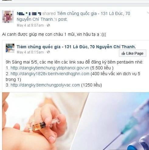 Kinh hoàng, tìm quán VIP, thuê người đăng ký vắc xin dịch vụ - Ảnh 1