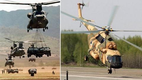Thai Lan thay truc thang CH-47 Chinook My bang Mi-17 Nga 