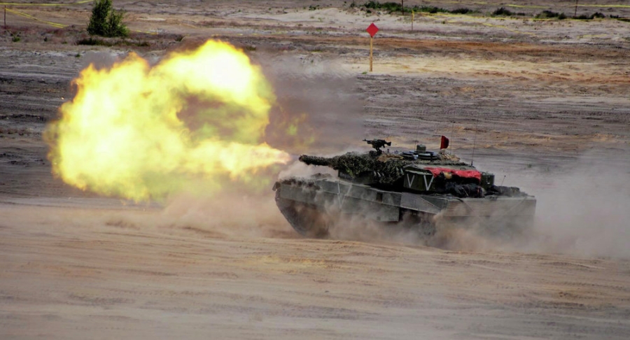 Hình ảnh cuộc tập trận Noble Jump của các nước đồng minh NATO tại Ba Lan năm 2015 (Ảnh: Reuters)