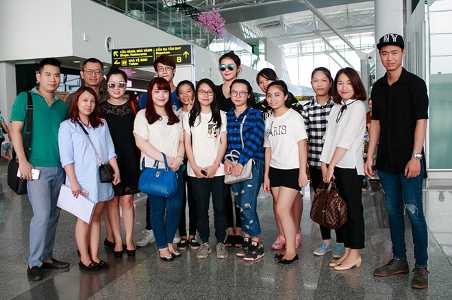 Fan tien Huyen My sang Anh du hoc hinh anh 4