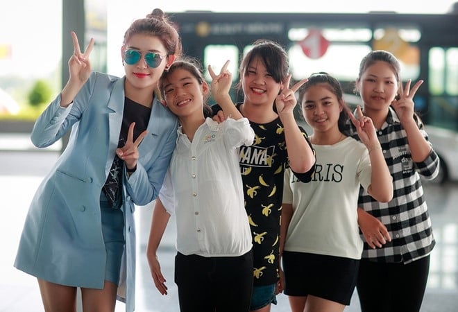 Fan tien Huyen My sang Anh du hoc hinh anh 5