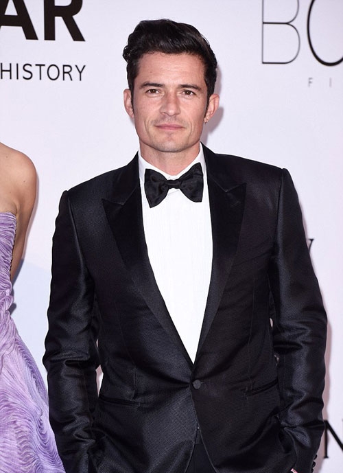 Katy Perry như đóa hoa rực rỡ dự tiệc cùng Orlando Bloom
