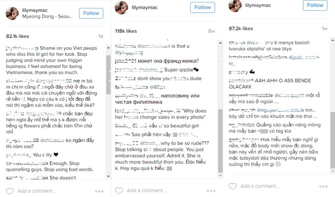 Lily Maymac bi 'tan cong' tren mang vi lo than hinh be nho hinh anh 4