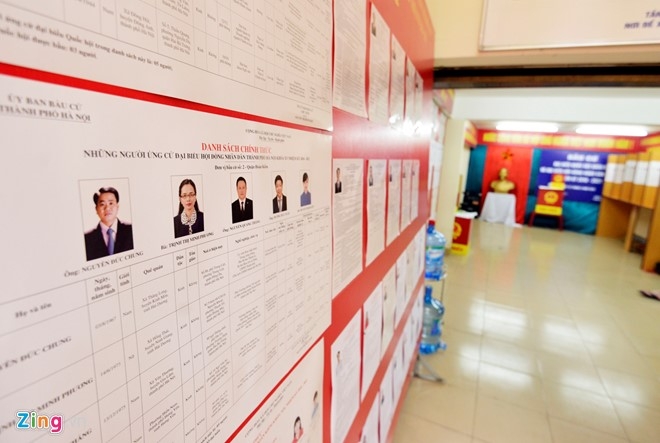 Ha Noi, TP HCM truoc ngay bau cu dai bieu Quoc hoi, HDND hinh anh 5