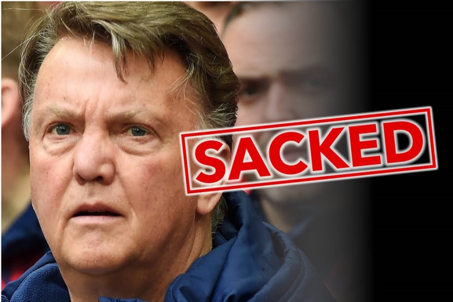 HLV Van Gaal chính thức bị sa thải