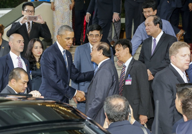 Tổng thống Mỹ Obama hội kiến Tổng bí thư Nguyễn Phú Trọng 