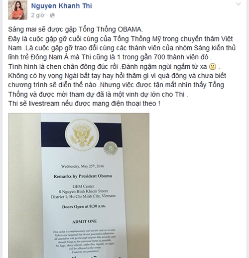 Sao Việt nào dự tiệc cùng Tổng thống Obama? - ảnh 2