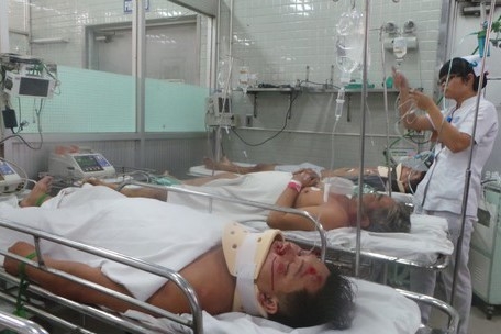 Them nan nhan bi tai nan o Binh Thuan dua vao Cho Ray hinh anh 1