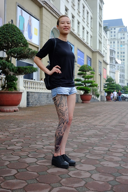 Thiếu nữ xăm trổ, “nấm lùn” tự tin đi thi người mẫu - 8