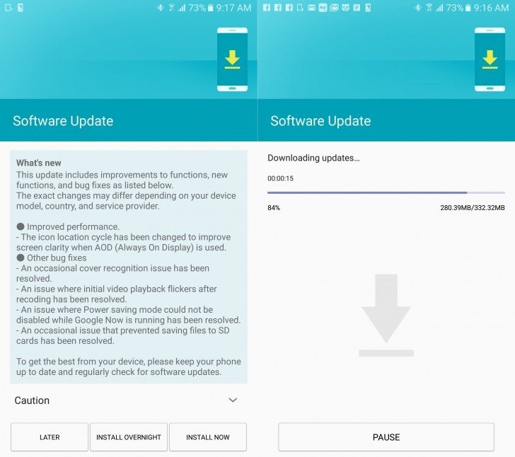 samsung tung ban cap nhat moi cho galaxy s7 va s7 edge hinh anh 1