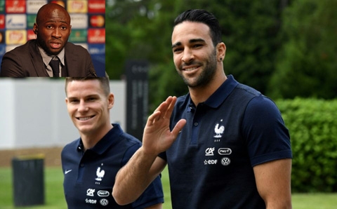 Adil Rami trở lại ĐT Pháp làm dấy lên cuộc cạnh tranh giữa anh và Mangala (ảnh nhỏ) 