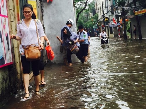 cuoi tuan, bac bo tiep tuc mua lon tren dien rong hinh anh 1