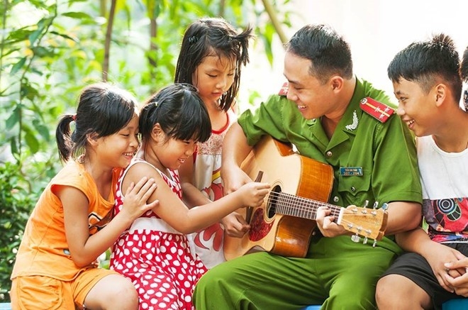 Nhung khoanh khac di vao long nguoi cua chien si cong an hinh anh 4