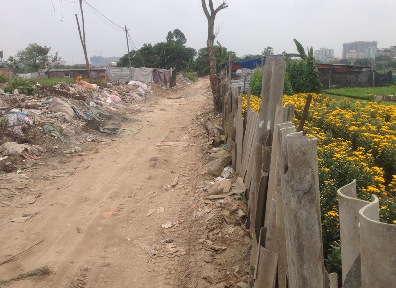 xây dựng trái phép, xây dựng trên đất nông nghiệp