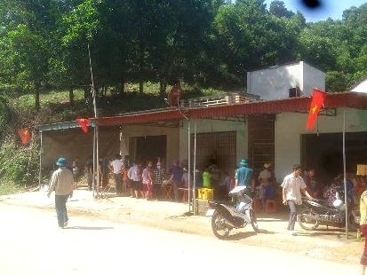  Ngôi nhà nơi xảy ra vụ thảm án 3 mạng người. 