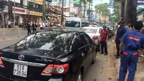 cháy, salon, ô tô, trung tâm, sài gòn