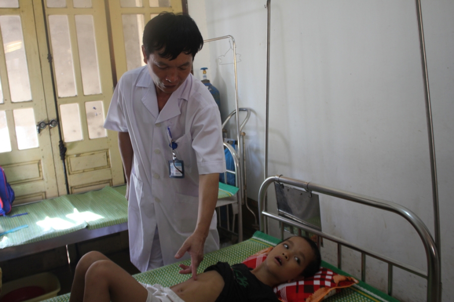 Số bệnh nhi nhập viện điều trị tại Khoa Truyền nhiễm BV Sản Nhi Nghệ An trong tháng 5 cao hơn 30% so với cùng kỳ năm ngoái.