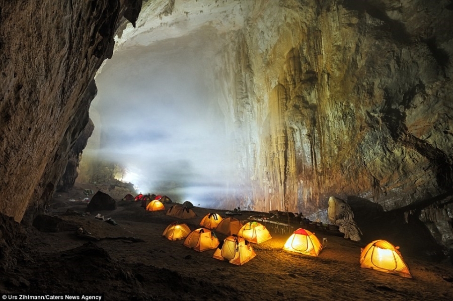 Anh Son Doong dep nhu co tich tren bao Anh hinh anh 2