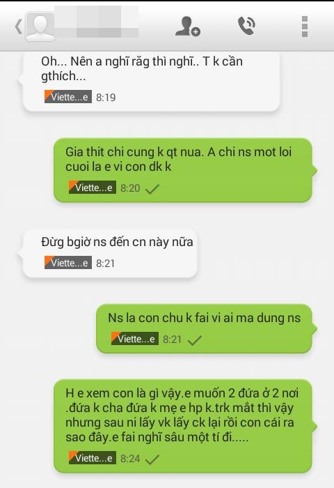 Chồng bất lực cầu xin vợ bỏ đi theo trai quay về chăm hai con nhỏ - Ảnh 2