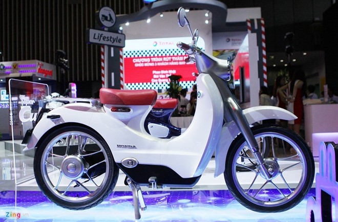 Honda EV Cub chay dien se duoc san xuat tu nam 2018 hinh anh 1