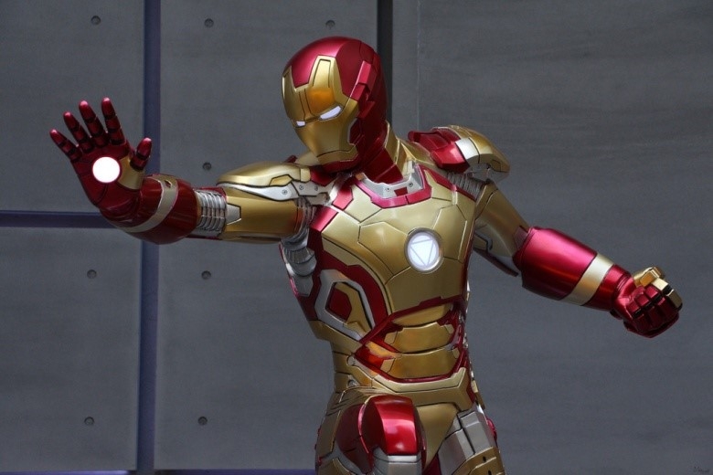 Mô hình Iron Man trong bộ phim khoa học viễn tưởng cùng tên. Ảnh minh họa: National Interest