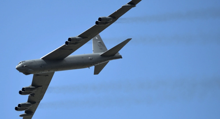 Pháo đài bay B-52 của Mỹ (Ảnh: AFP)