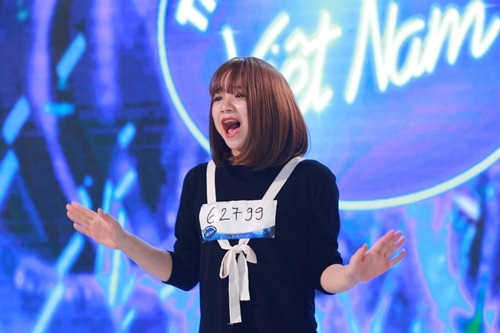 co gai nhan ve vang vn idol du dien “hoan toan ngo ngan” - 6