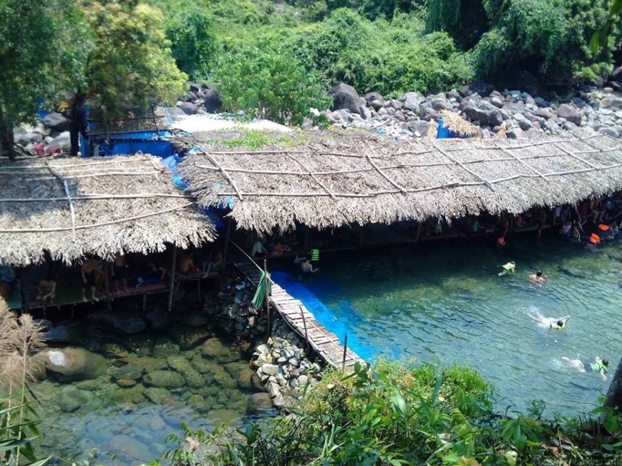  Suối Voi - nơi xảy ra vụ tai nạn. 