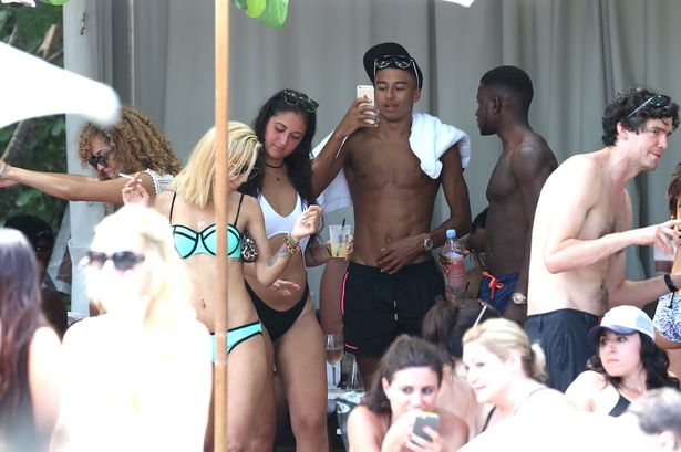 Lingard, MU, Lingard thác loạn, Miami