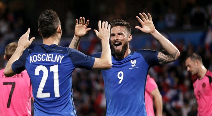 Giroud vẫn đang có hiệu suất ghi bàn đáng nể tại ĐT Pháp thời gian qua