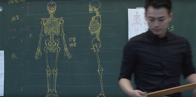 Thầy giáo soái ca đã đẹp trai lại còn vẽ đẹp nhất thế giới - Ảnh 1.