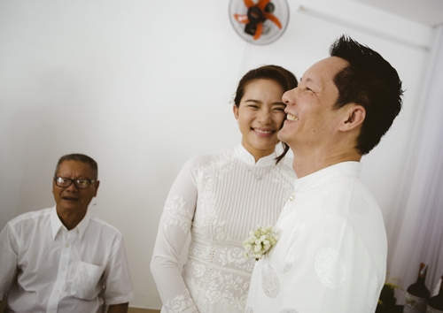  Ảnh đính hôn của Phan Như Thảo và đại gia Đức An. 