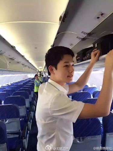 Sự thật về tiếp viên hàng không giống Soong Joong Ki - Ảnh 5