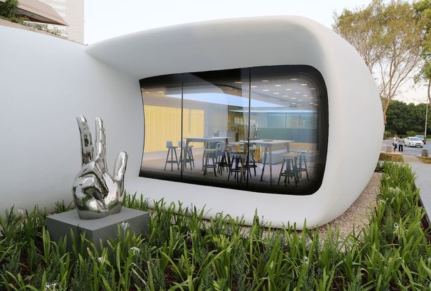Máy in 3D in ra cả tòa nhà 