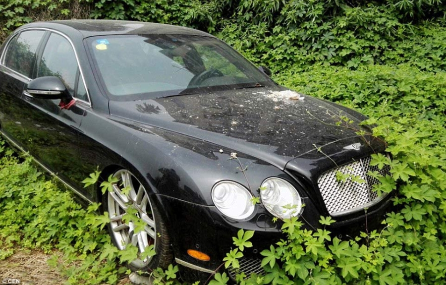 nghĩa địa, siêu xe, Trung Quốc, Bentley, Audi