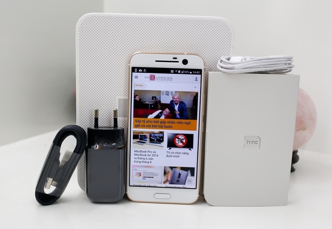 HTC 10 - smartphone đầu tiên dùng chip Snapdragon 820 tại VN