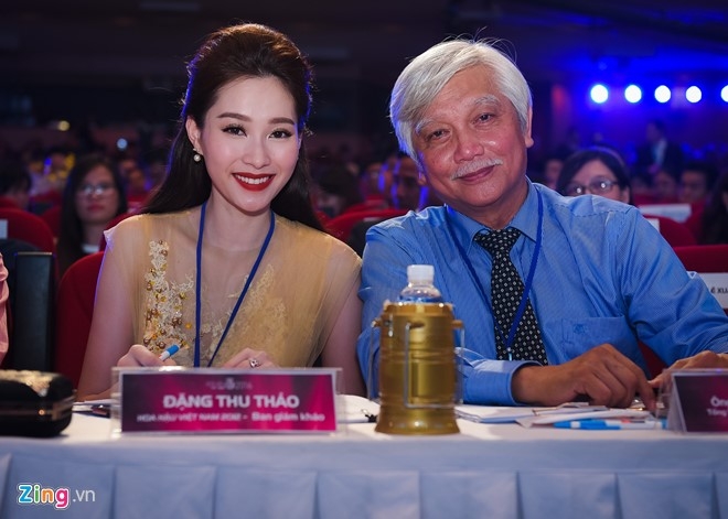 Dang Thu Thao long lay di cham thi Hoa hau Viet Nam hinh anh 10