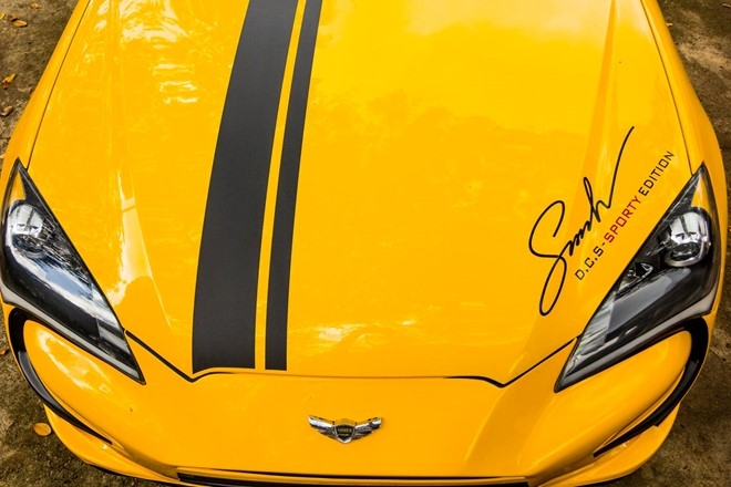 Hyundai Genesis do phong cach Aston Martin One 77 o Dak Lak hinh anh 9