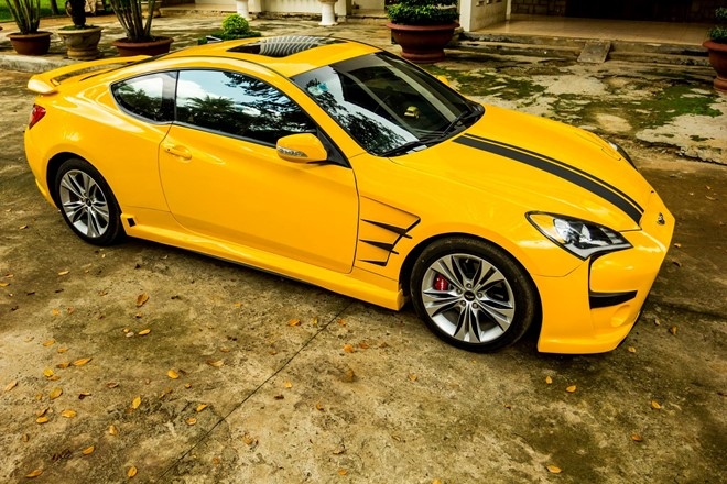 Hyundai Genesis do phong cach Aston Martin One 77 o Dak Lak hinh anh 10