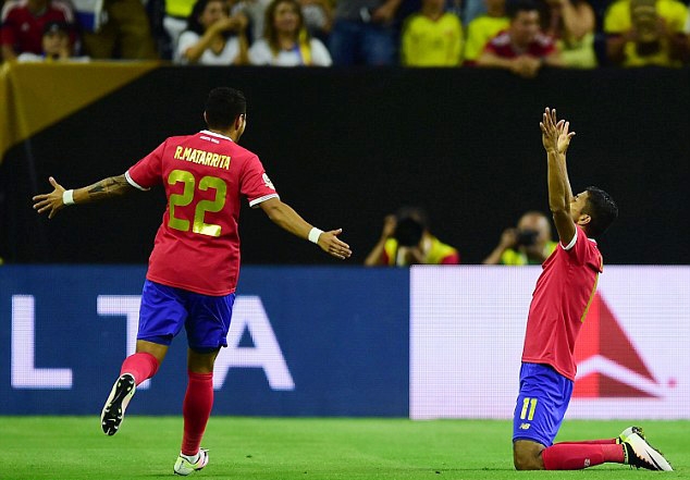 Chiến thắng trước Colombia giúp Costa Rica ngẩng cao đầu rời giải