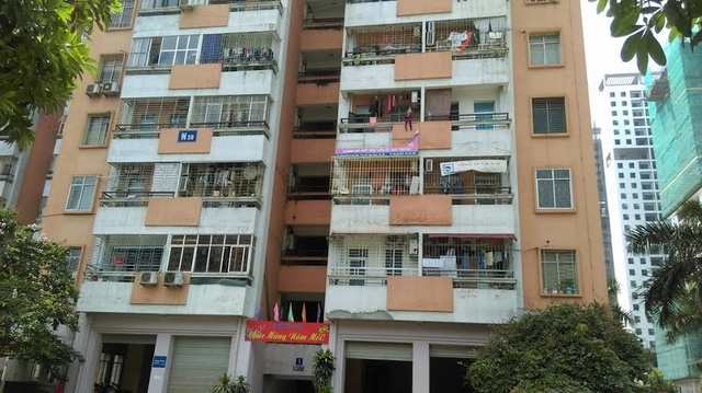  chung cư tái định cư N3B. Ảnh: Ngọc Thi 