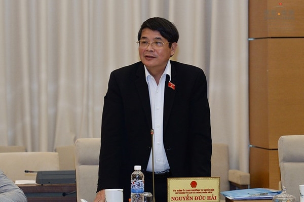Chủ nhiệm UB Tài chính - Ngân sách Nguyễn Đức Hải là người kế nhiệm của Phó Chủ tịch Quốc hội Phùng Quốc Hiển (ảnh: Quochoi.vn)