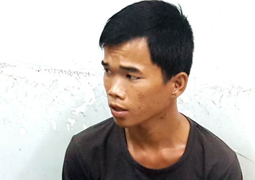Kẻ chém Chủ tịch Hội nông dân TP Bạc Liêu. Ảnh: P.H