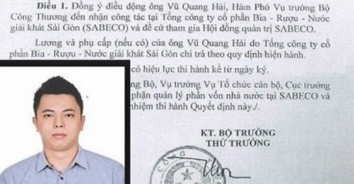 Con trai ong Vu Huy Hoang co the nhan hon 1 ty tien luong hinh anh 1