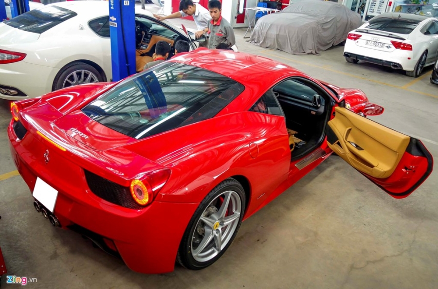 Dan Ferrari cua dai gia Sai Gon di bao duong hinh anh 13
