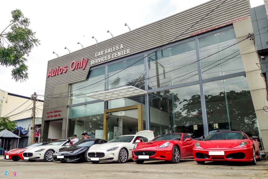 Dan Ferrari cua dai gia Sai Gon di bao duong hinh anh 15