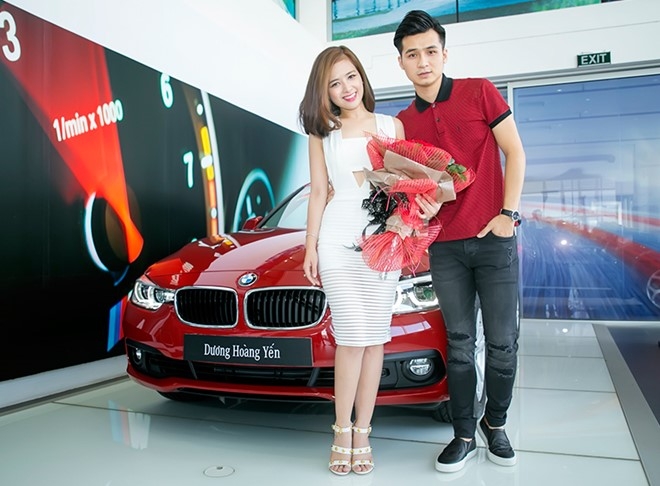 Duong Hoang Yen tau xe hoi tien ty nhan sinh nhat hinh anh 7